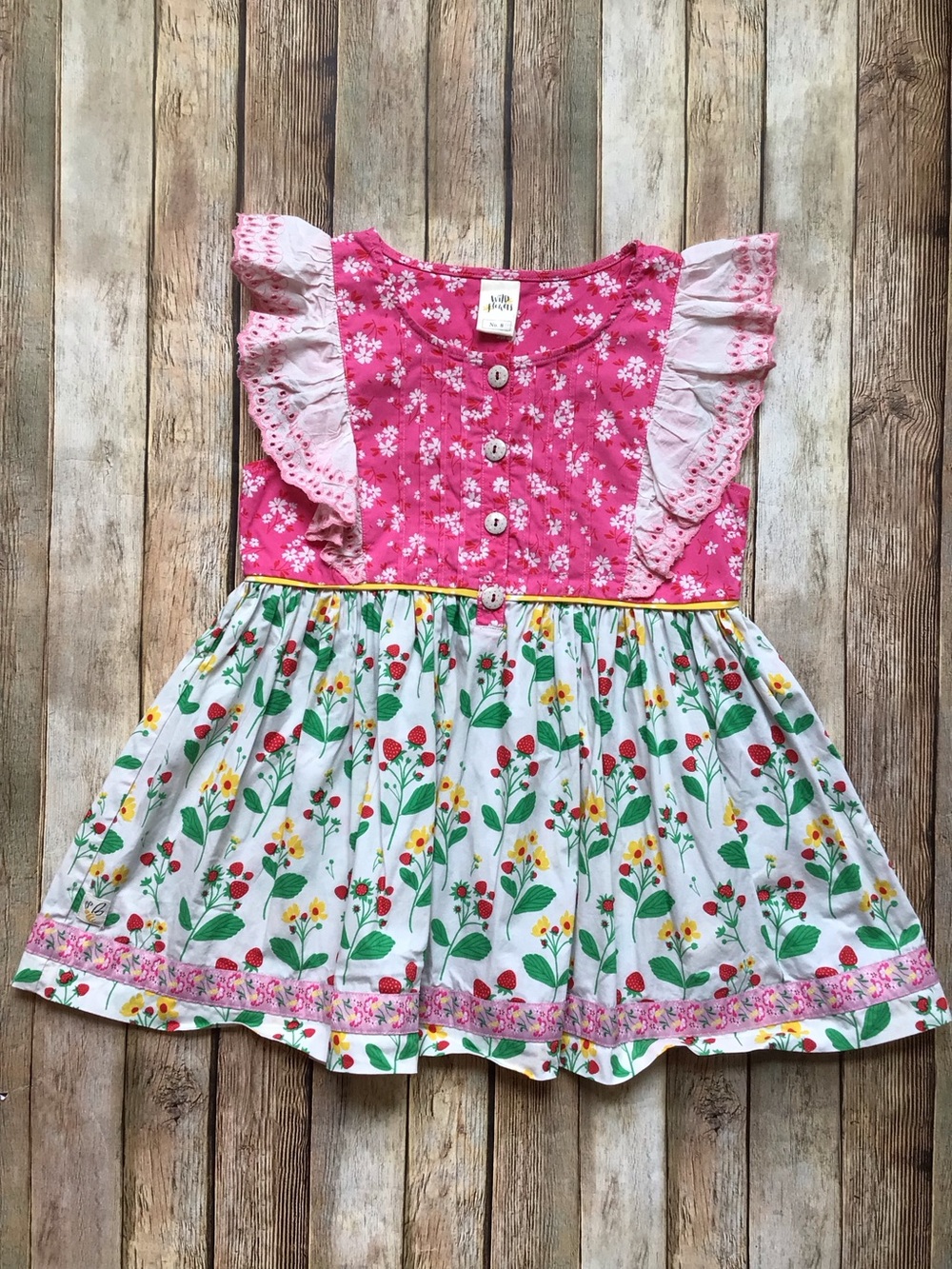 Wildflowers Strawberry Tunic